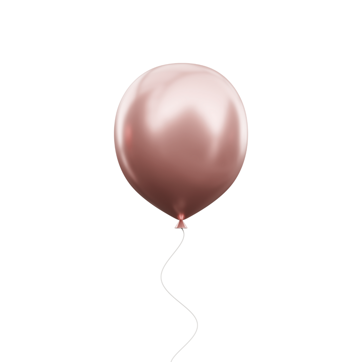 10" Metal Gold Latex Balloon- 8 counts
