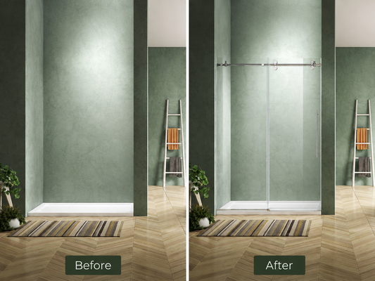 Installation of Glass Shower Door | NYC Guide | 66 Century