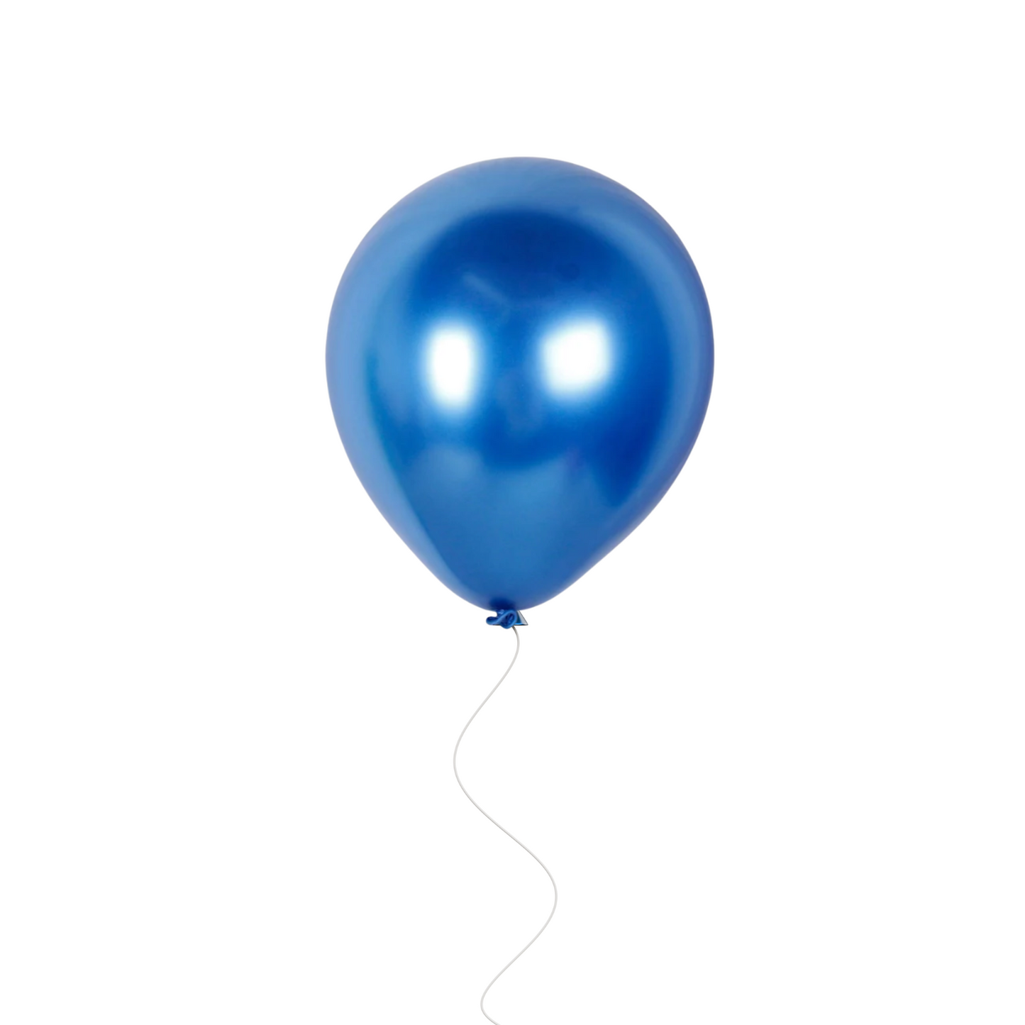 10" Metal Gold Latex Balloon- 8 counts