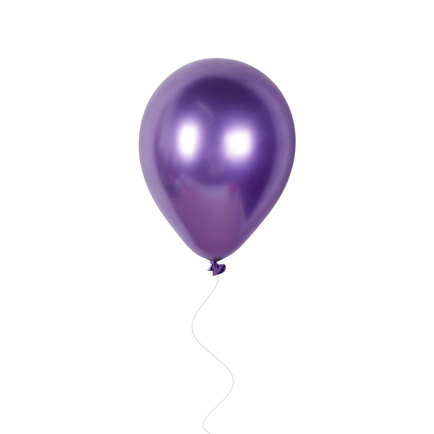 10" Metal Gold Latex Balloon- 8 counts