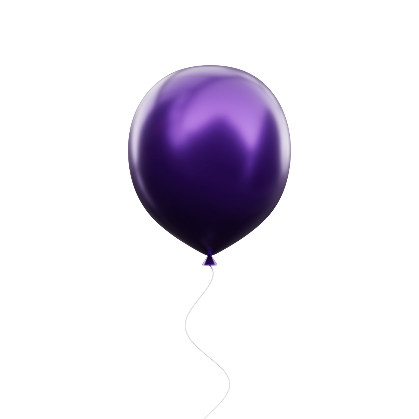 10" Metal Gold Latex Balloon- 8 counts