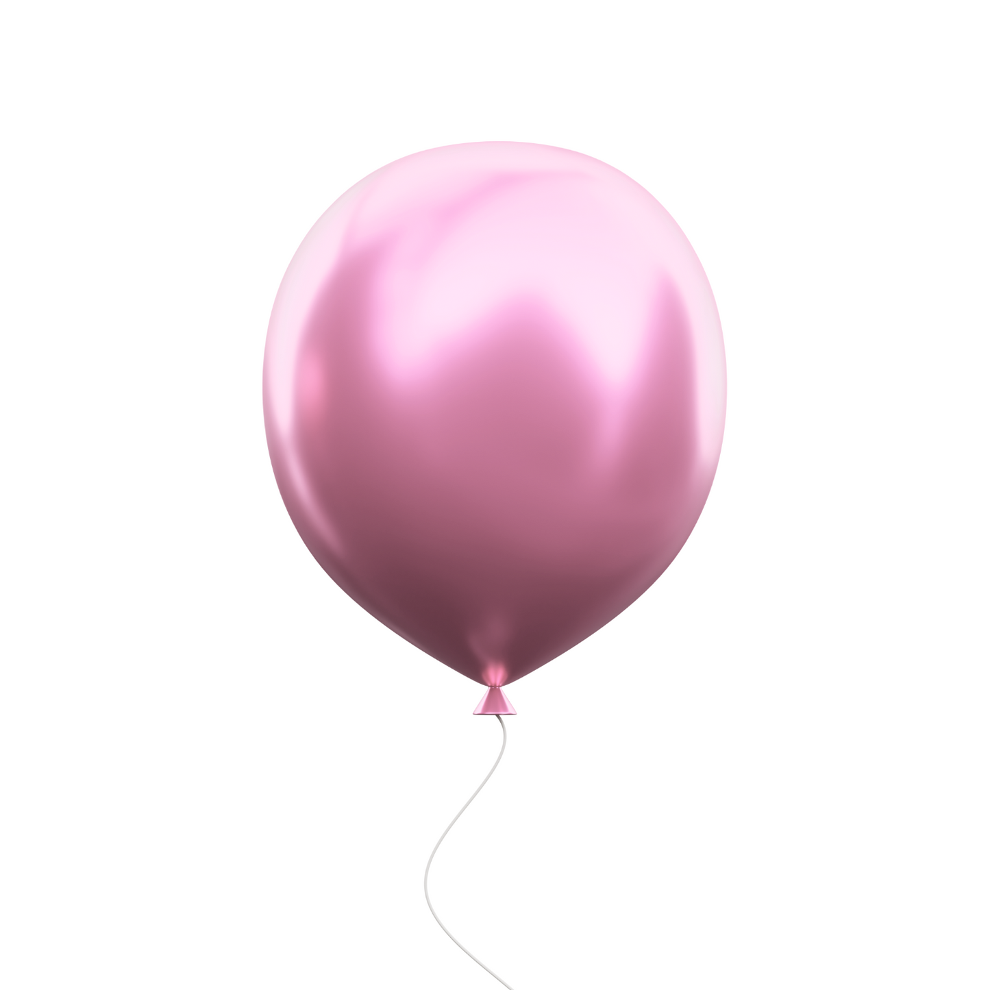 18" Metal Gold Latex Balloon- 5 counts
