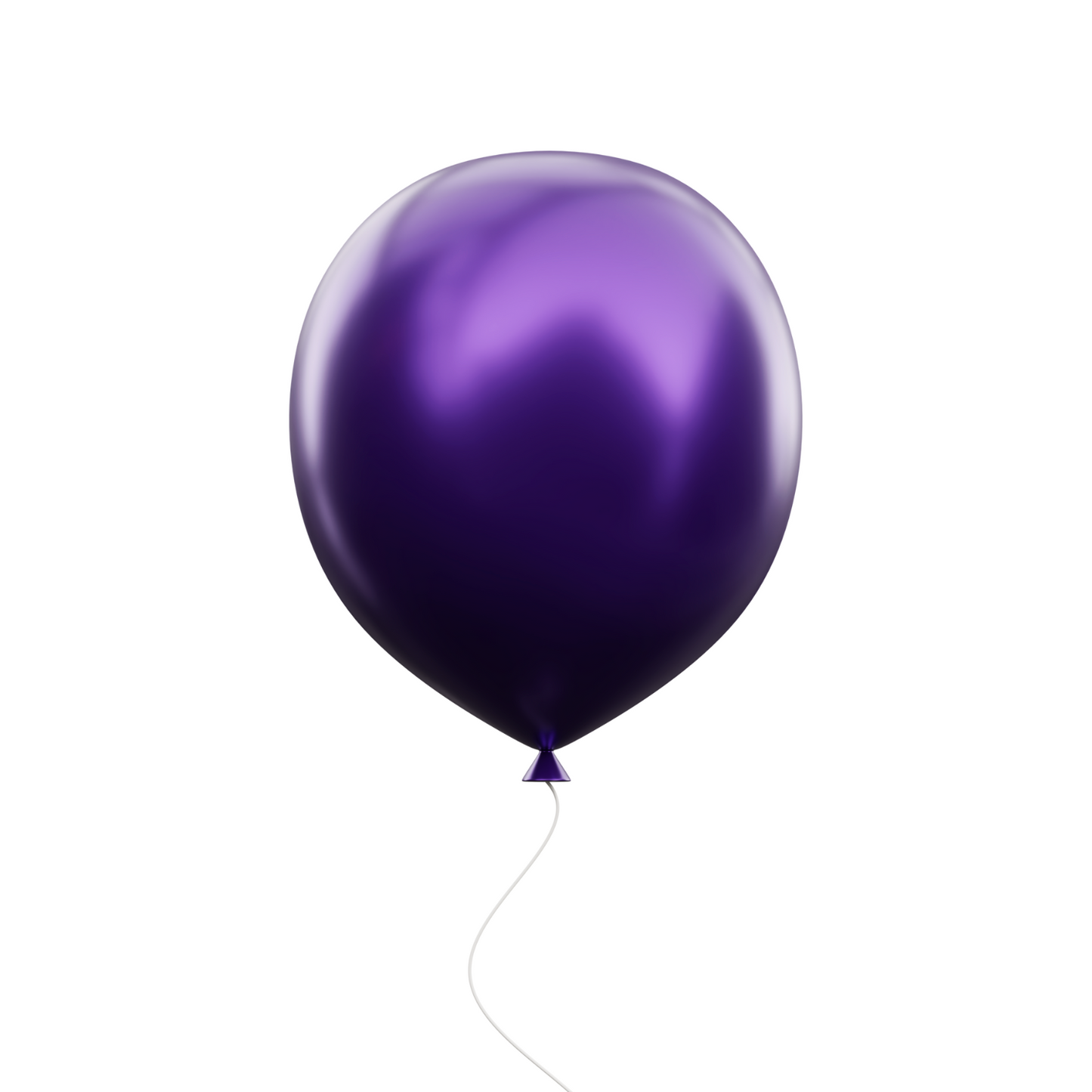 18" Metal Gold Latex Balloon- 5 counts