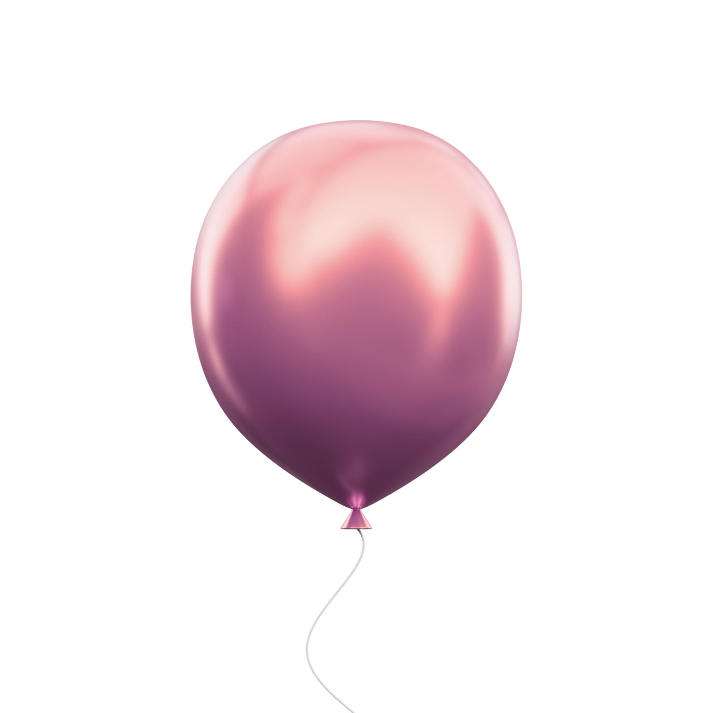 18" Metal Gold Latex Balloon- 5 counts