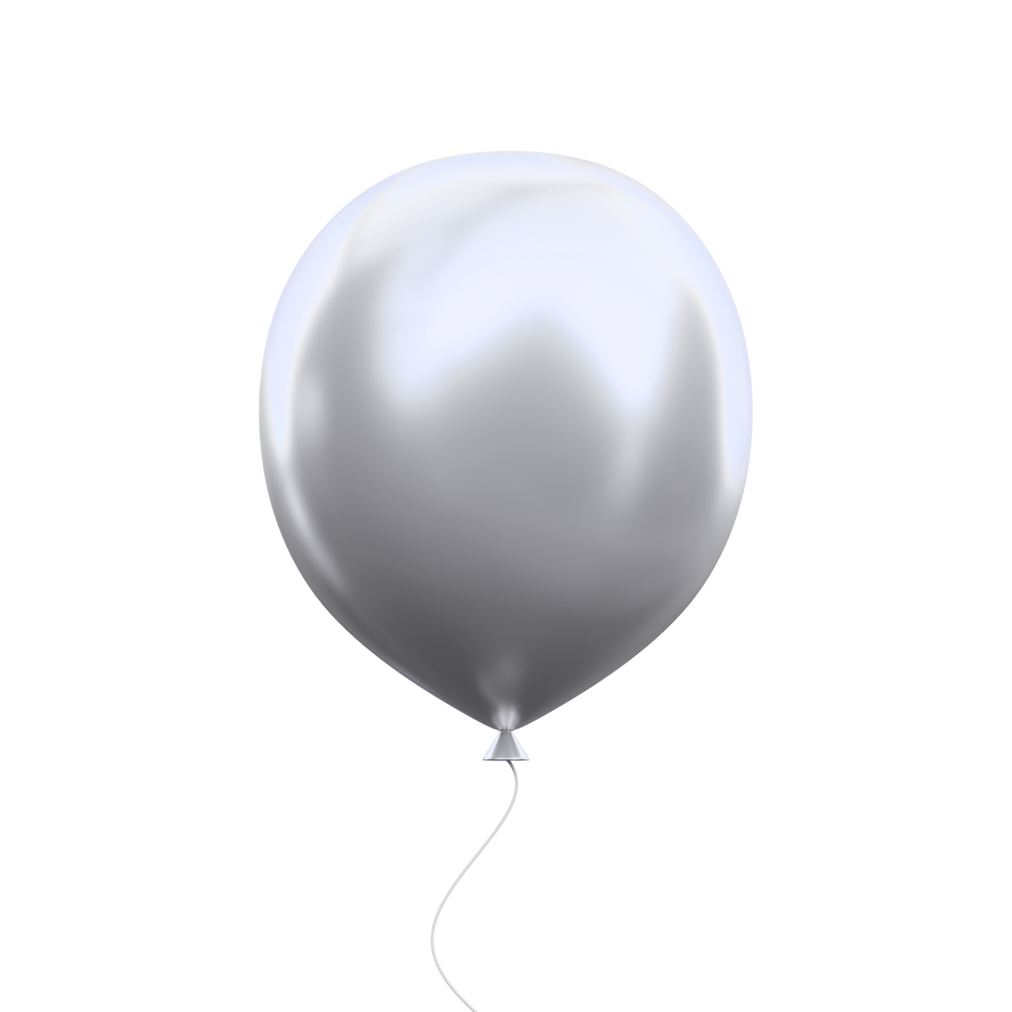 18" Metal Gold Latex Balloon- 5 counts