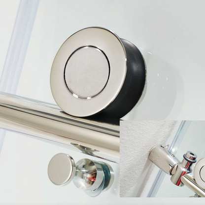 Frameless 3 Glass Panels - Sliding Shower Door