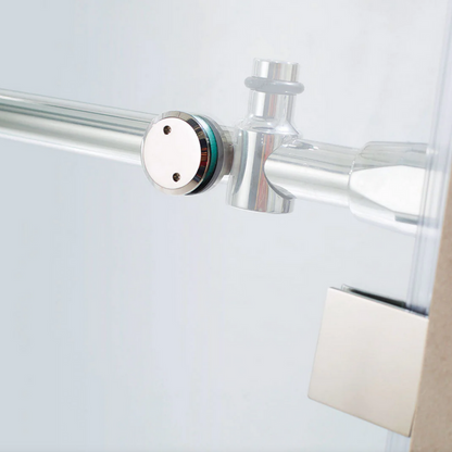 Frameless 3 Glass Panels - Sliding Shower Door