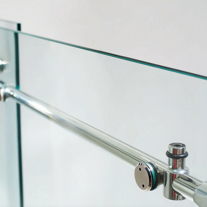 Frameless 3 Glass Panels - Sliding Shower Door