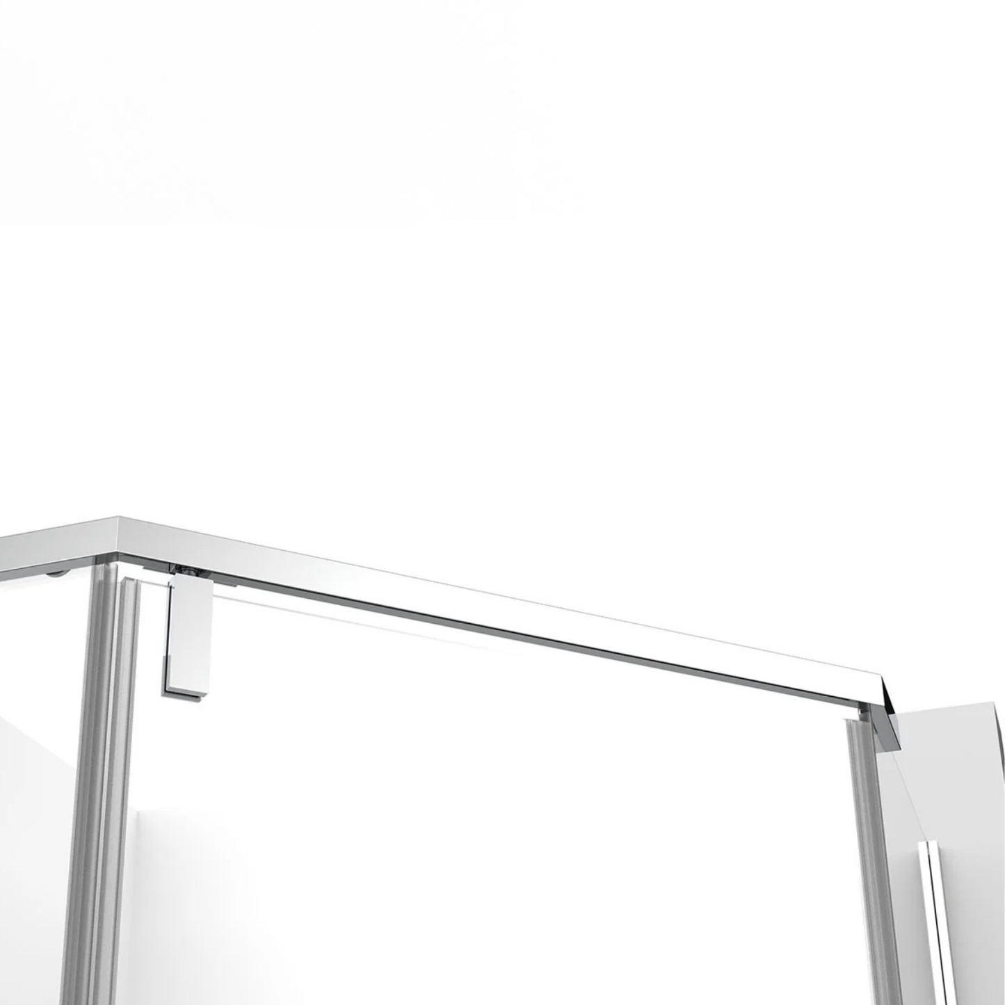 Angle Hinge shower door