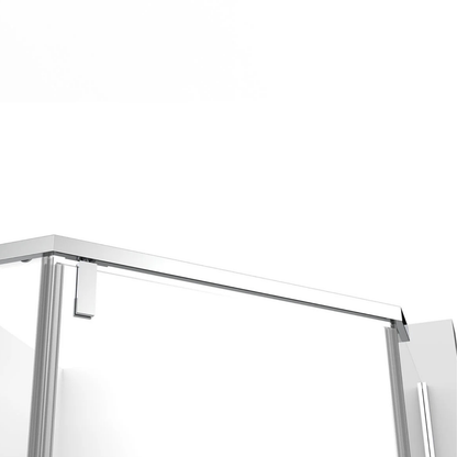 Angle Hinge shower door