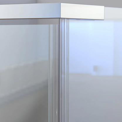 Angle Hinge shower door