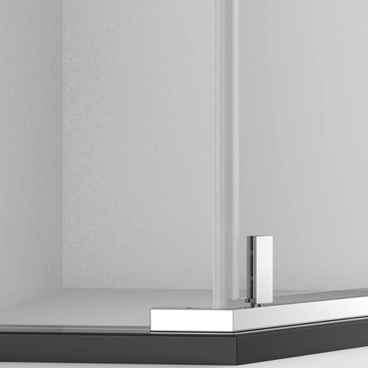 Angle Hinge shower door