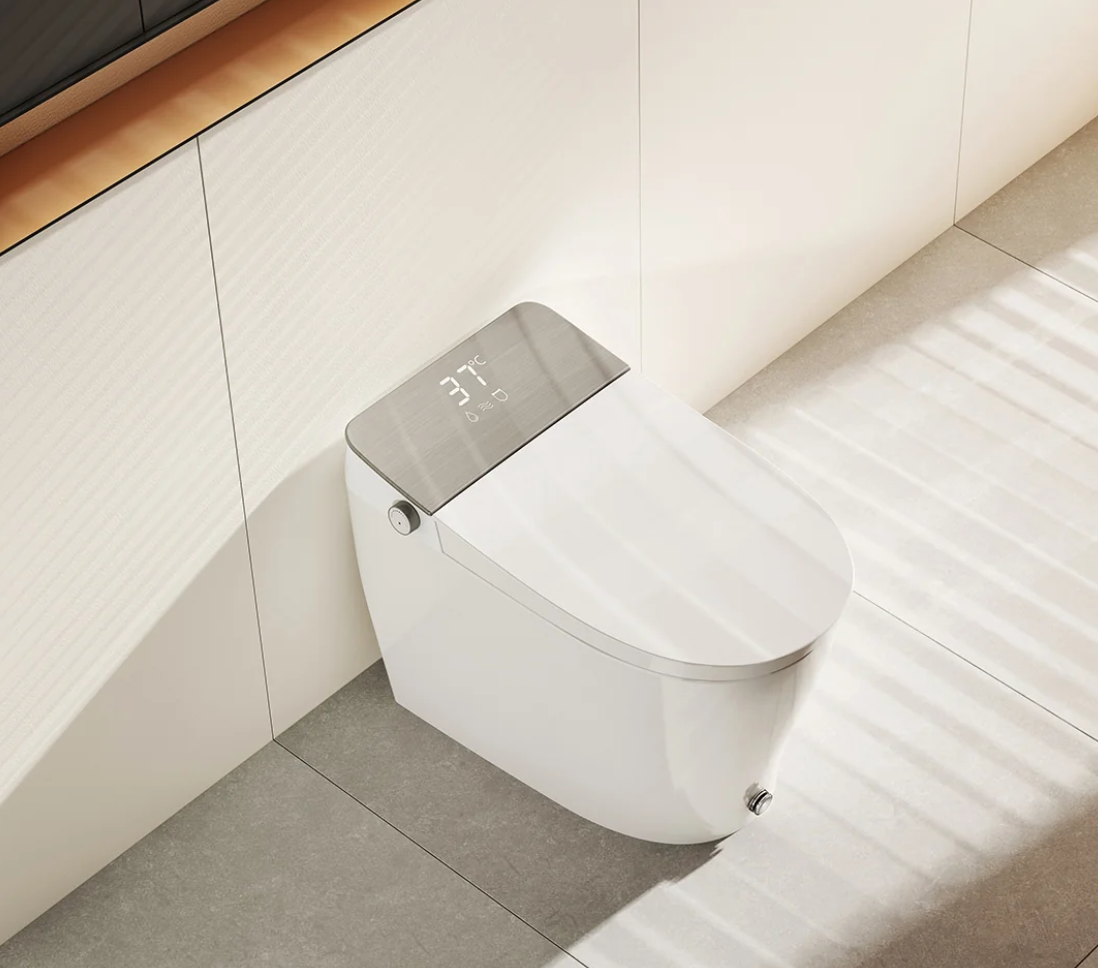 One-Piece Smart Toilet Set - 12" Rough - Elongated