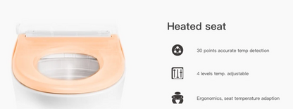One-Piece Smart Toilet Set - 12" Rough - Elongated