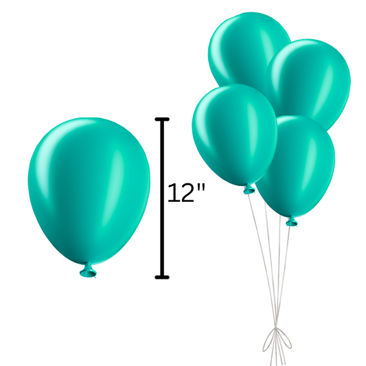 12" Latex Balloon - 5 counts
