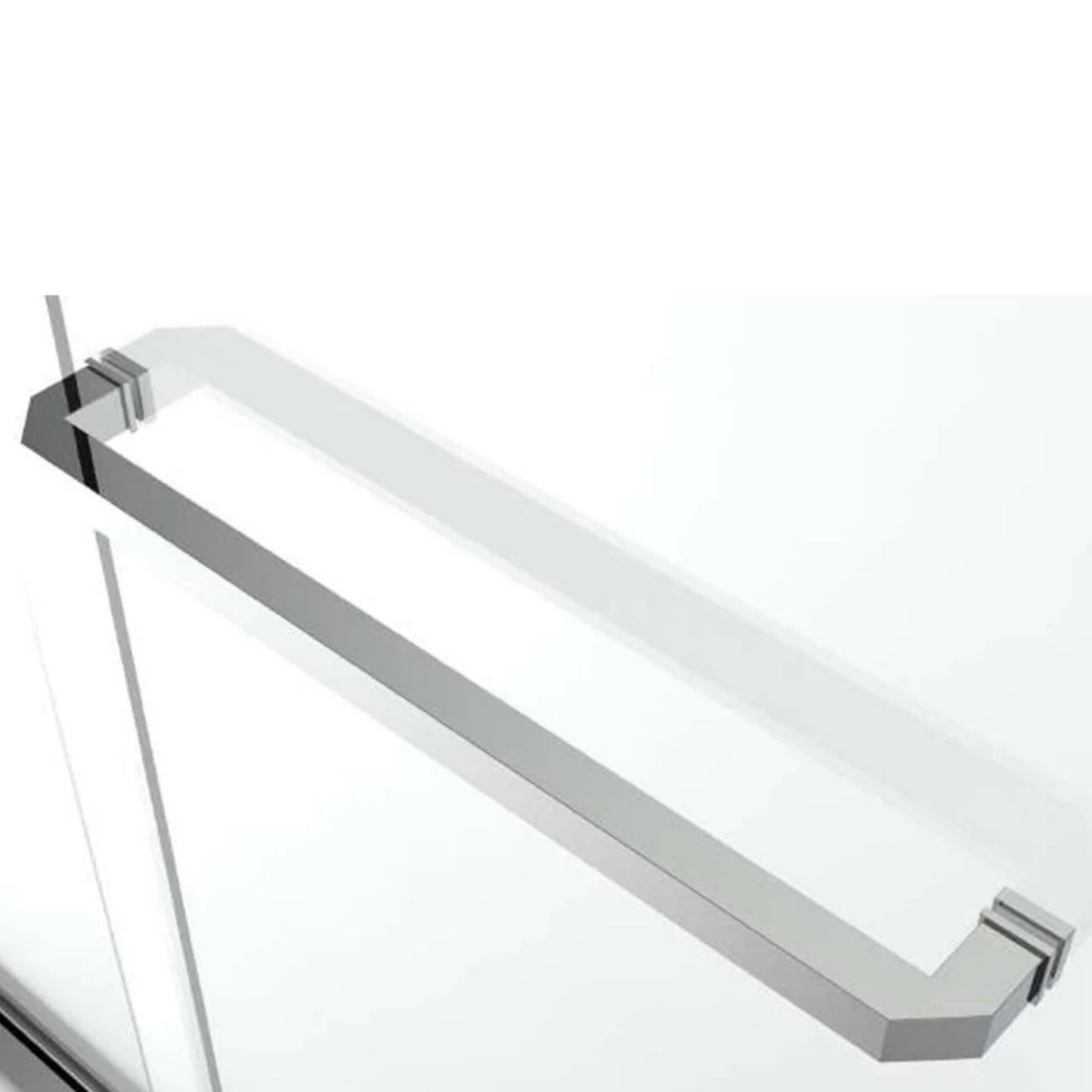 Farm-house Design Frame Sliding Shower Door