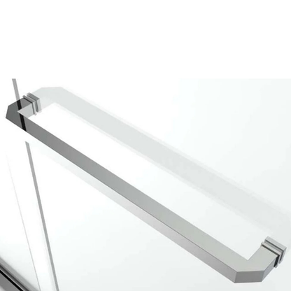 Farm-house Design Frame Sliding Shower Door