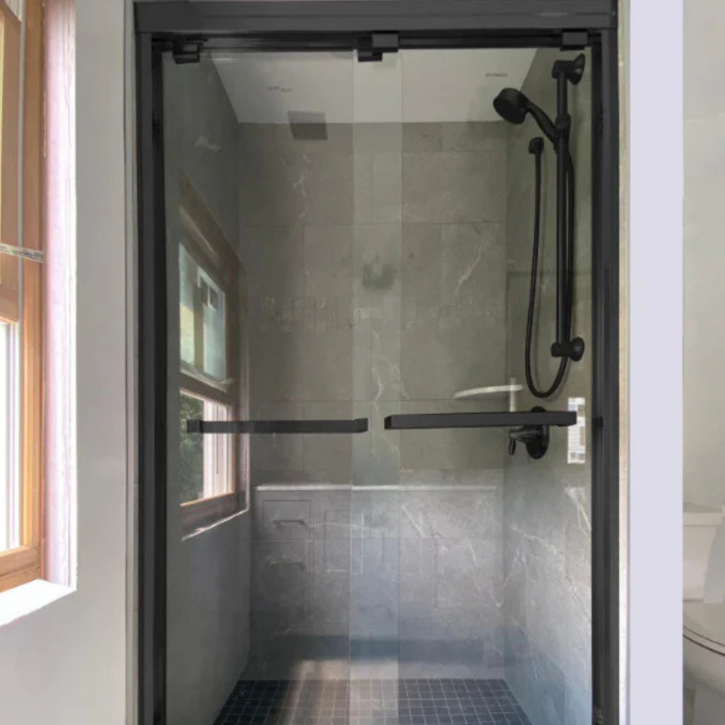 Framed Sliding Shower Door +