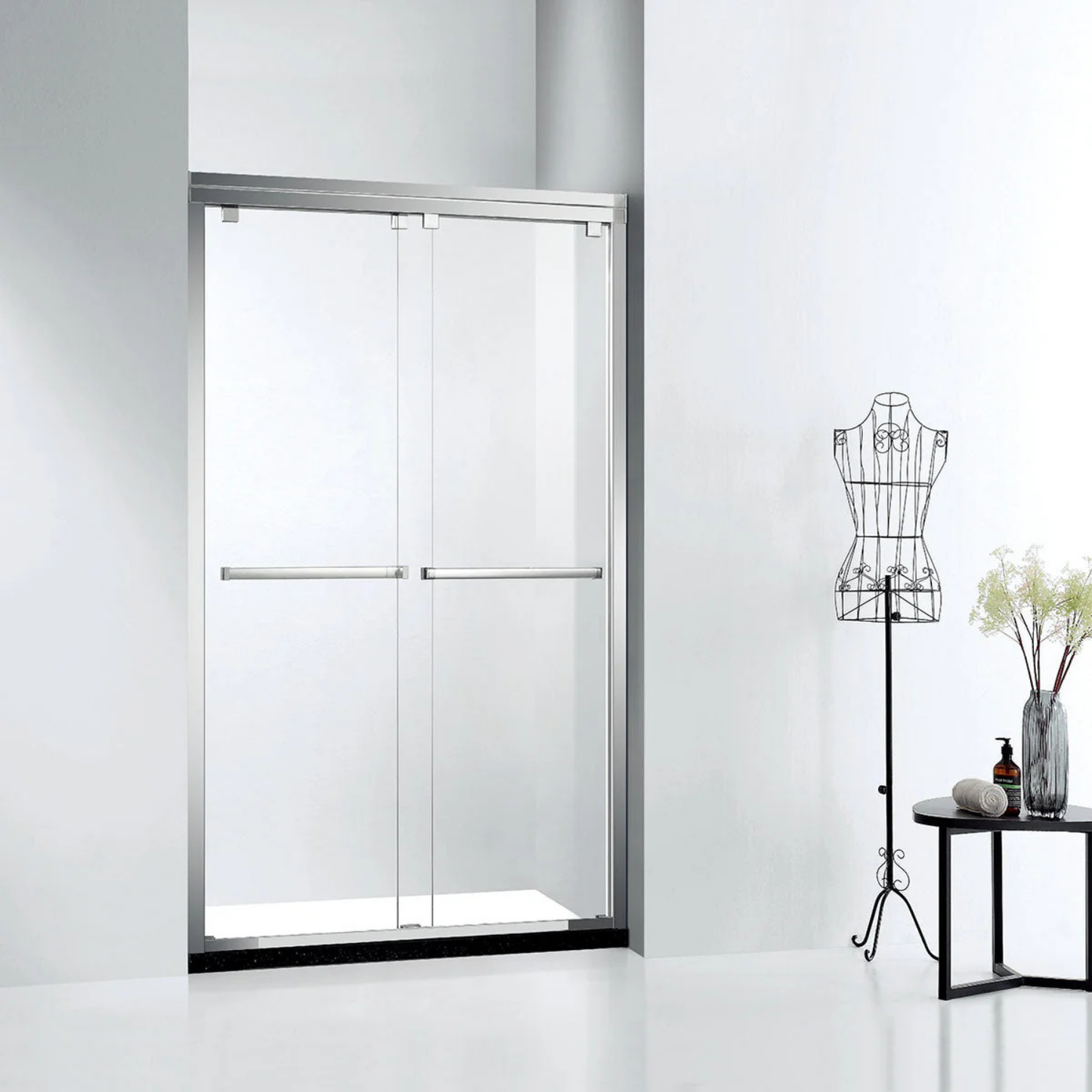 Framed Sliding Shower Door +