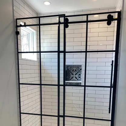 Frameless Jetglazed Sliding Shower Door
