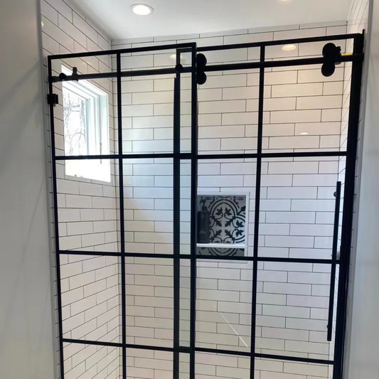 Frameless Jetglazed Sliding Shower Door