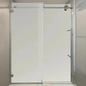 Frameless Frosted Sliding Shower Door