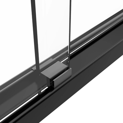 66 century Framelss double Sliding showerdoor 1 