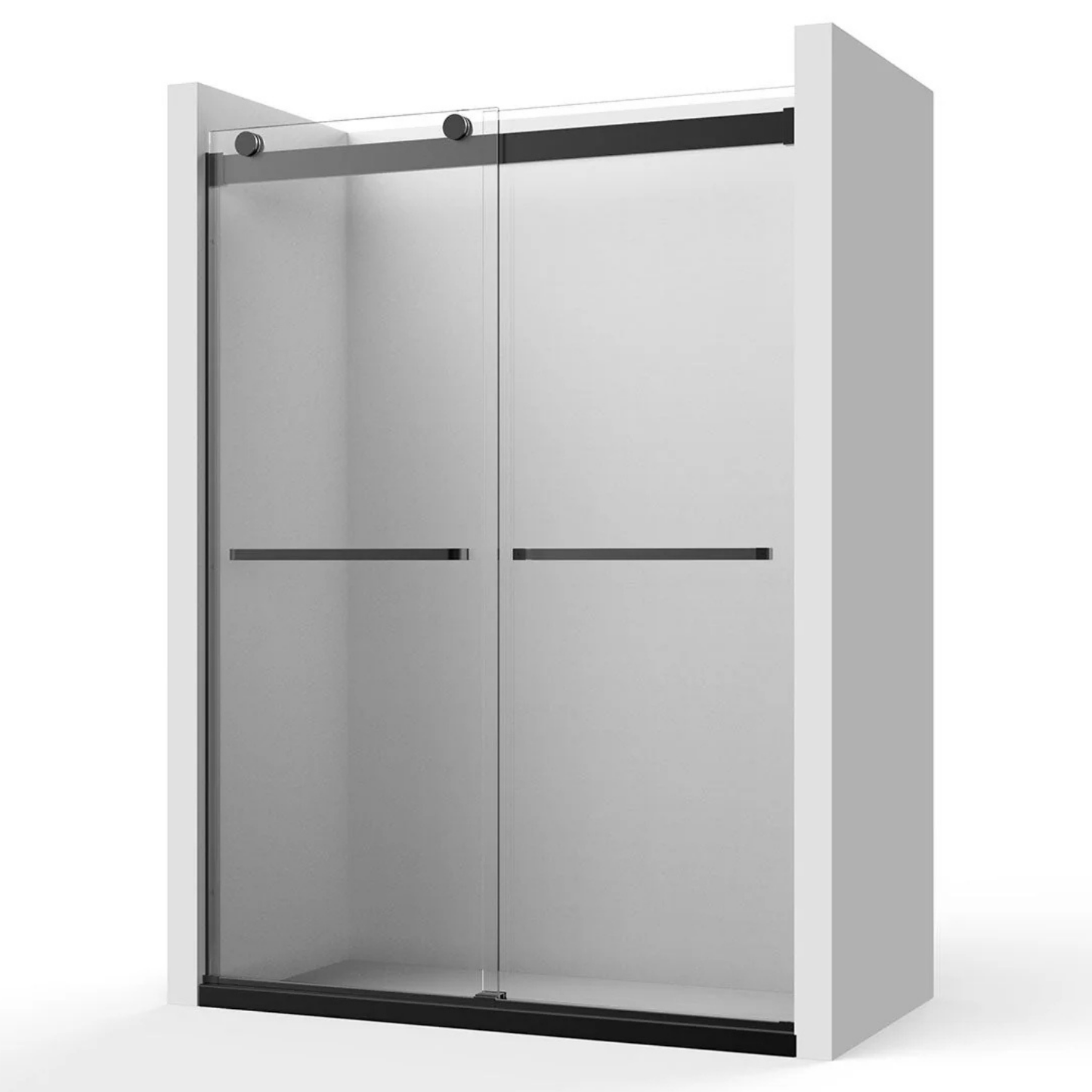 Frameless Double Sliding Shower Door