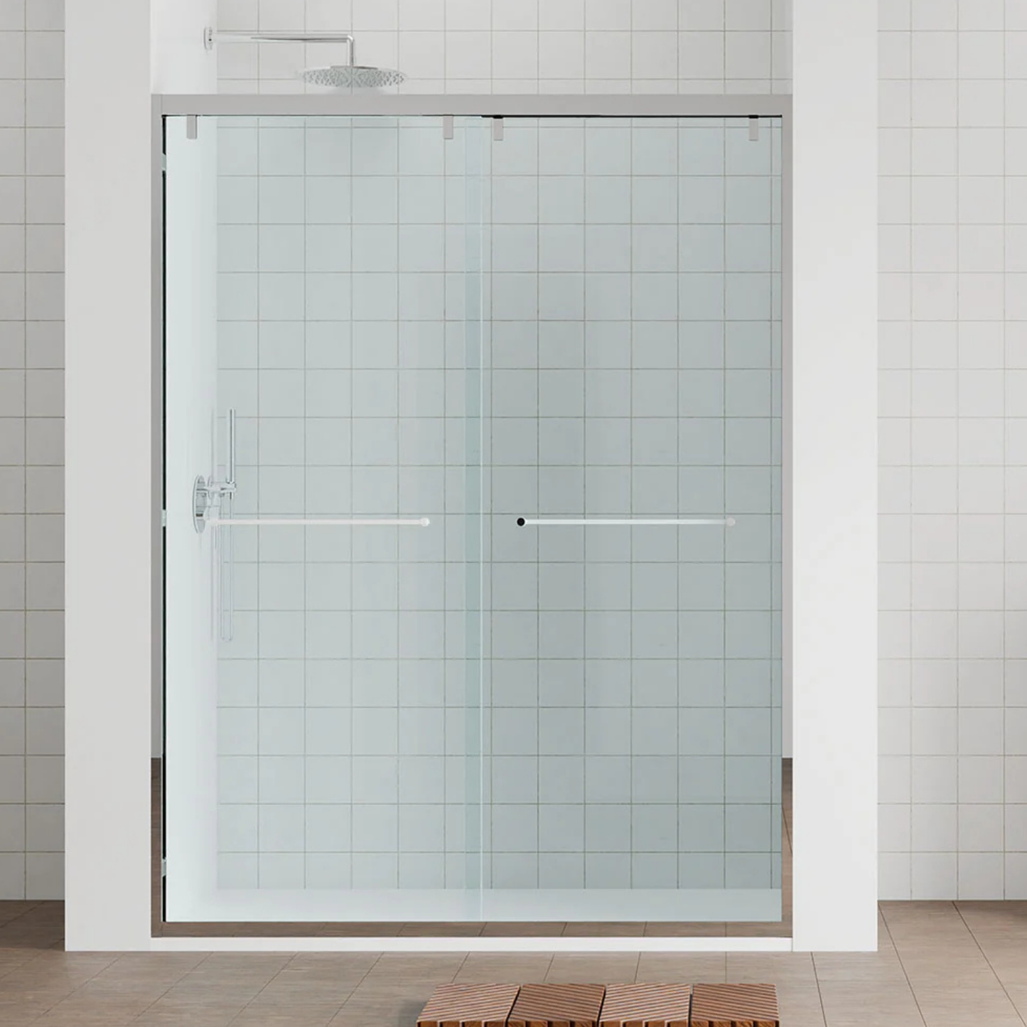 AC Framed Double Sliding Shower Door