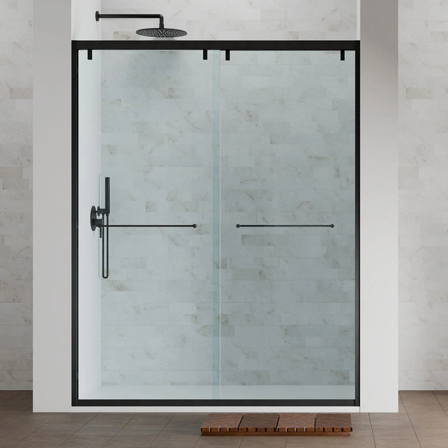 AC Framed Double Sliding Shower Door