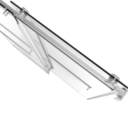 Nseries Frameless Double  Sliding shower door