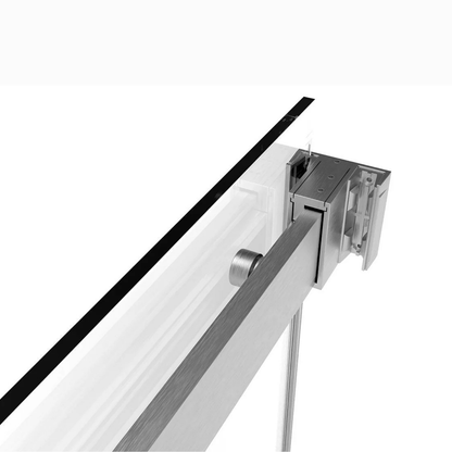 Nseries Frameless Double  Sliding shower door