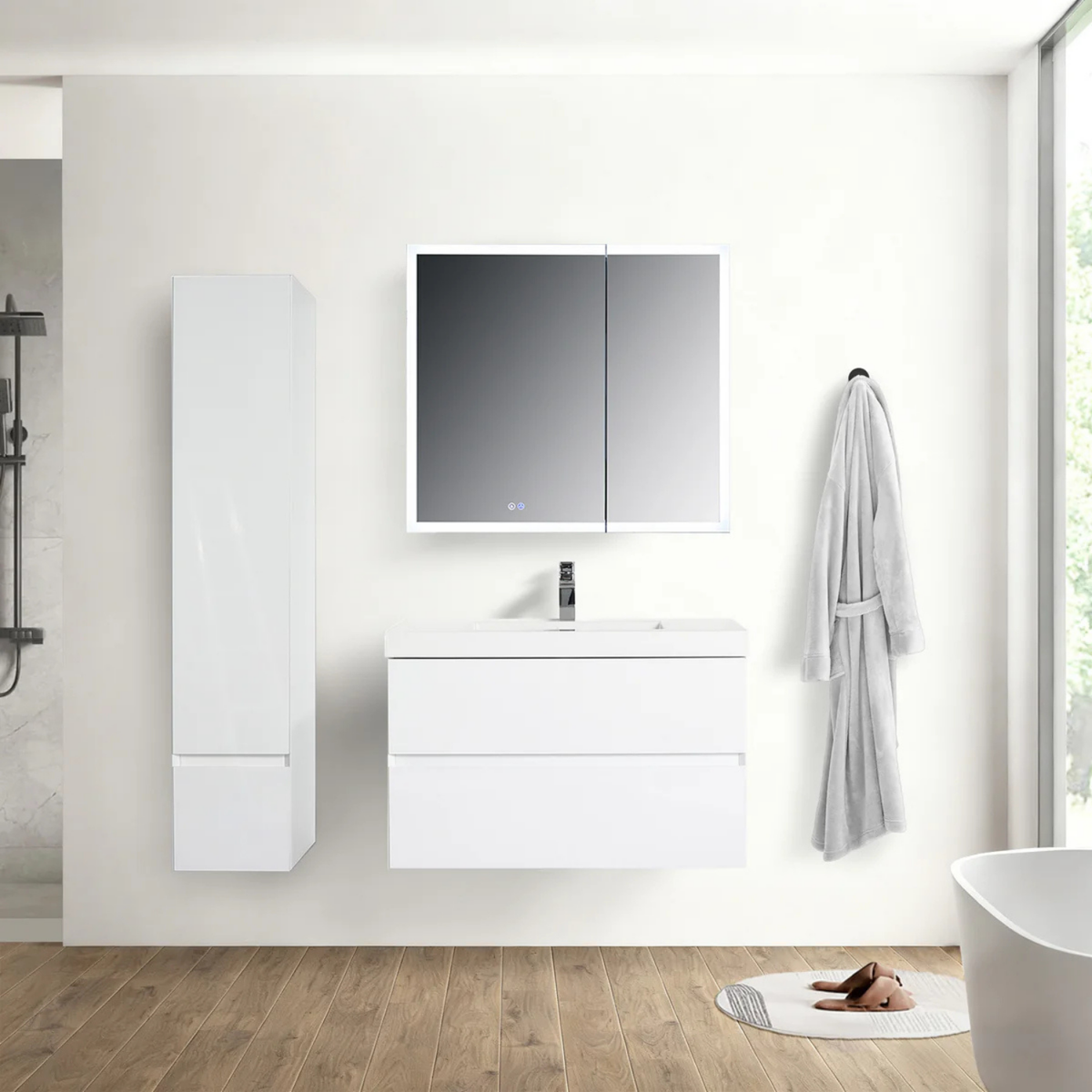 66 Century Assisi Vanity