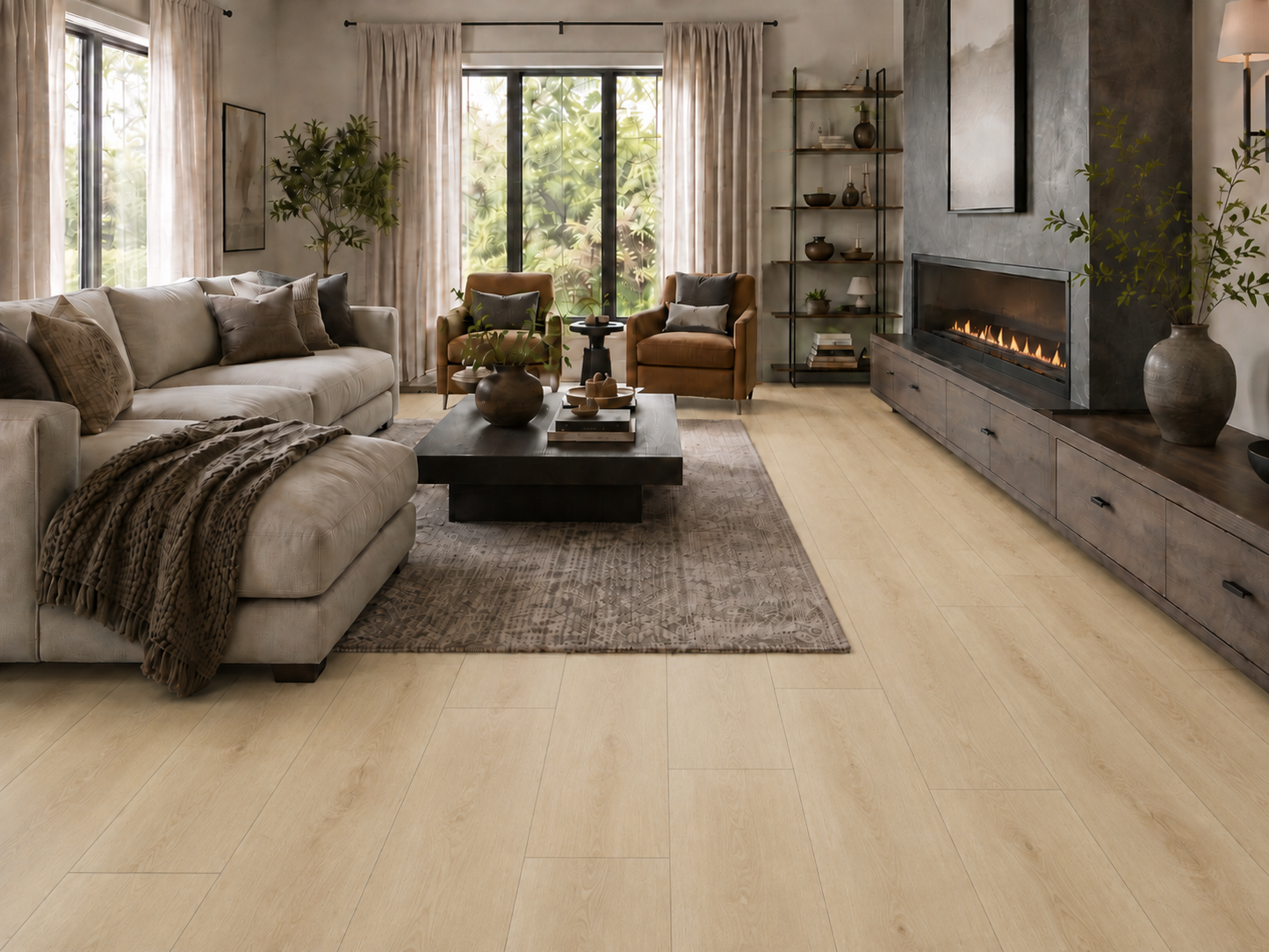 66 Century Pine Vinyl Floor