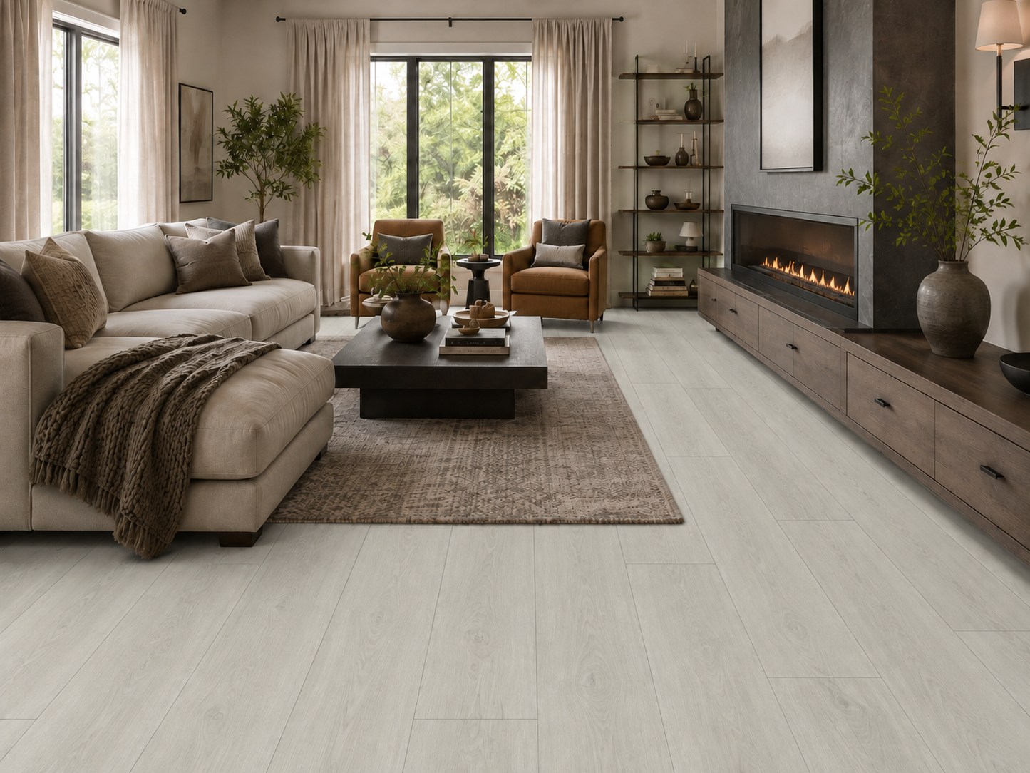 66 Century Light Caramel Floor