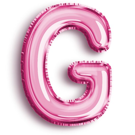 34" Purple Letter Foil Balloon
